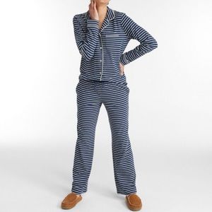 Long Sleeve Button Down and Pant Pajama Set
